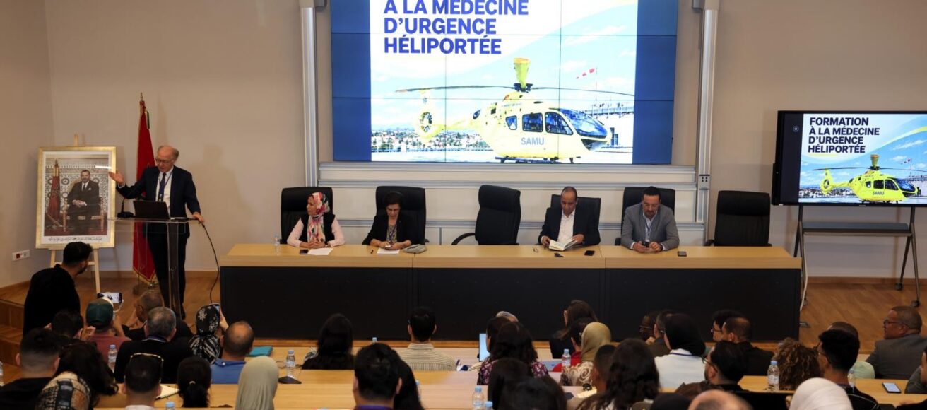 Enseignement médical : l'Université de Rabat inaugure un cursus spécialisé en secours héliporté